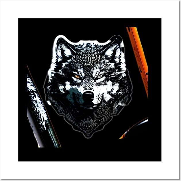 Wolf Spirit Wall Art by Dream Big salah